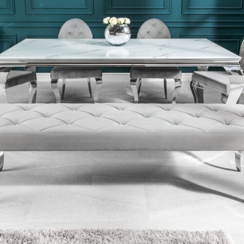 MODERN BAROCK ezüst ülőpad 170cm