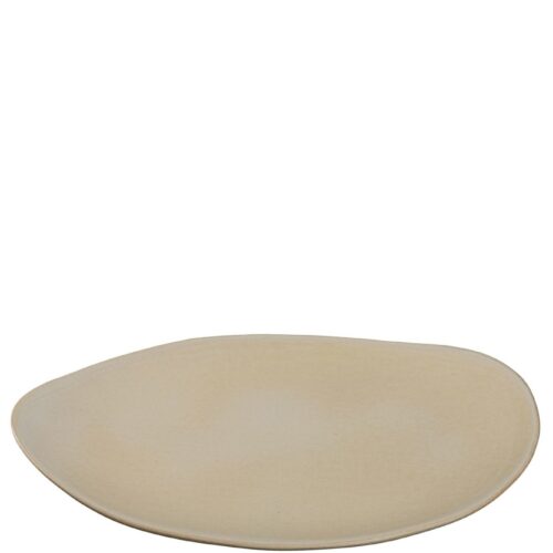 LEONARDO NOLI bézs lapostányér 30x21cm