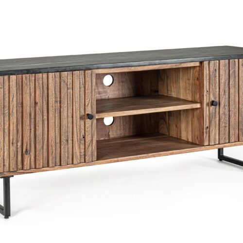 NORFOLK barna akácfa TV szekrény