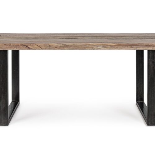 NOTTINGHAM 8 személyes barna akácfa étkezőasztal