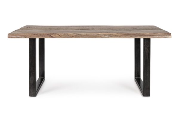 NOTTINGHAM 8 személyes barna akácfa étkezőasztal