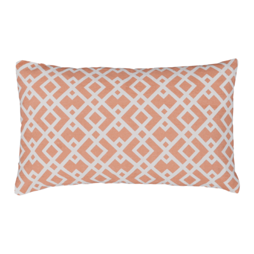 NOVEL narancssárga mintás párna 55cm