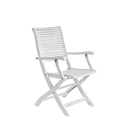 OCTAVIA fehér kerti szék