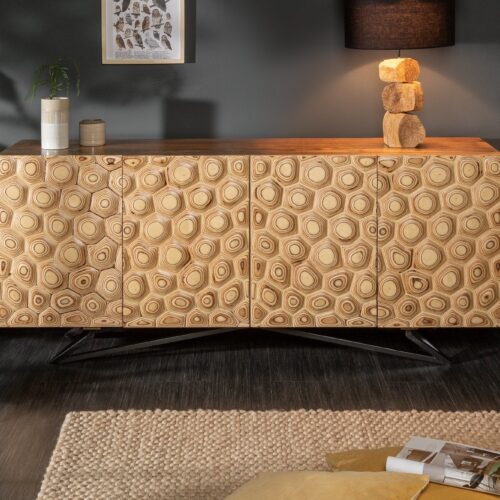 ORGANIC LIVING mangó tálalószekrény 175cm