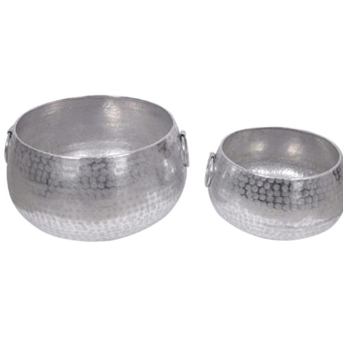 ORIENT ezüst alumínium tálka