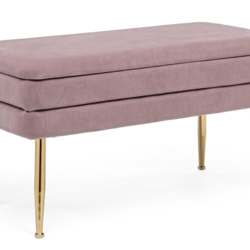 PAVLINA mályvaszínű tárolós ülőpad