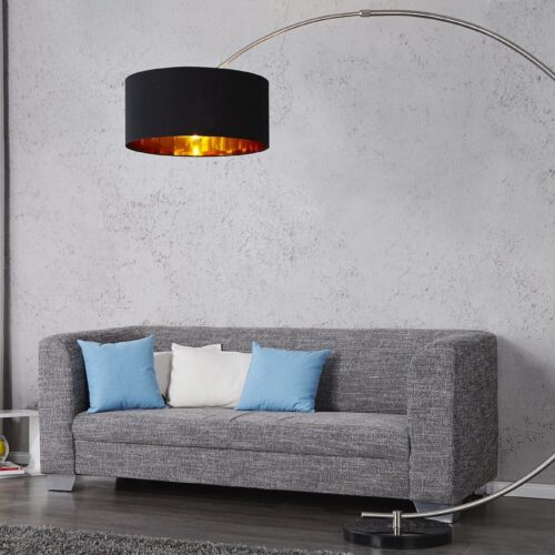 PYTHON fekete és arany állólámpa