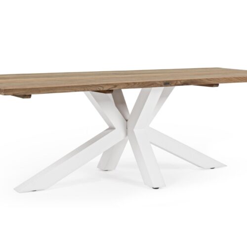 RAMSEY barna teakfa kerti étkezőasztal 240cm