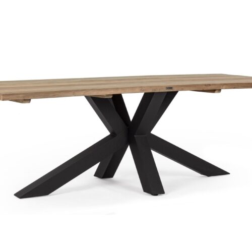 RAMSEY II barna teakfa étkezőasztal 240cm