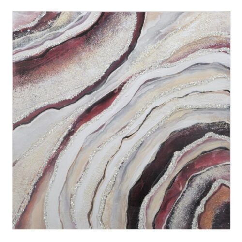 REDY piros és fehér vászon festmény