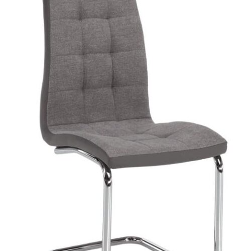 SALOMA szürke szövet étkezőszék