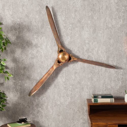 SCREW bronz alumínium faldísz