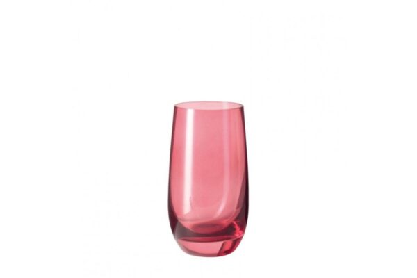 LEONARDO SORA pohár üdítős 390ml piros LEONARDO SORA pohár üdítős 390ml piros