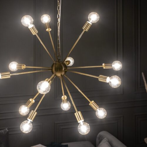 SPUTNIK arany fém függőlámpa