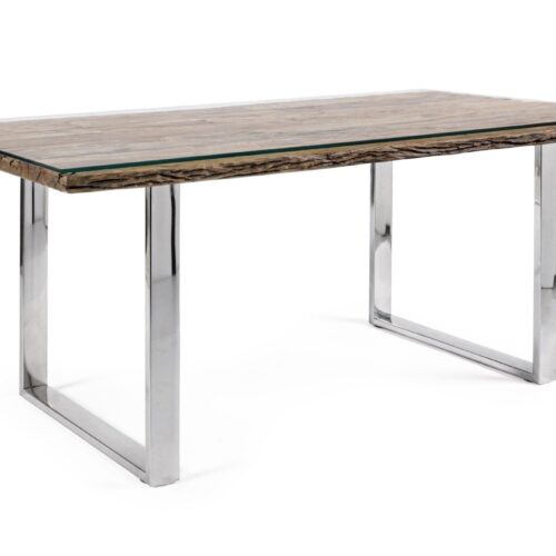 STANTON étkezőasztal üveggel 180x90