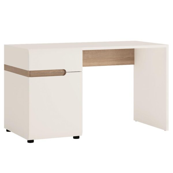 LYNATET fehér mdf íróasztal