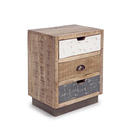 TUDOR éjjeliszekrény 3 fiókkal