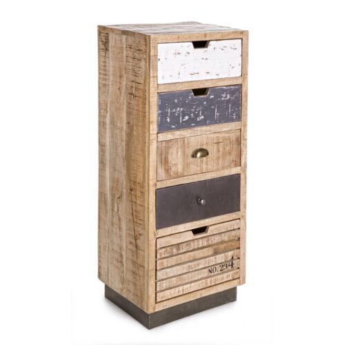 TUDOR komód 5 fiókkal