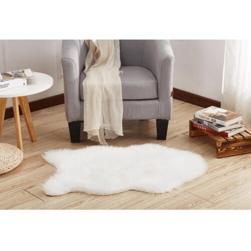 EBONY fehér szőnyeg 60 x 90cm