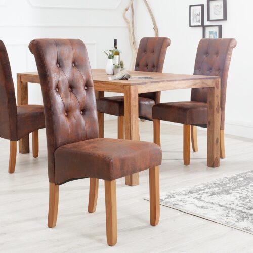 VALENTINO viszkibarna szék