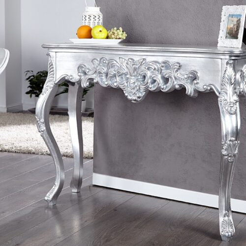 VENICE ezüst konzolasztal 110cm VENICE ezüst konzolasztal 110cm