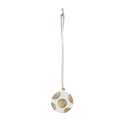 LEONARDO CANDELA porcelán karácsonyfadísz 8cm