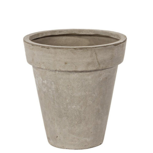SAND szürkésbarna kerek virágcserép SAND szürkésbarna kerek virágcserép