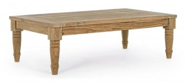KARUBA barna teakfa kerti dohányzóasztal 115cm KARUBA barna teakfa kerti dohányzóasztal 115cm
