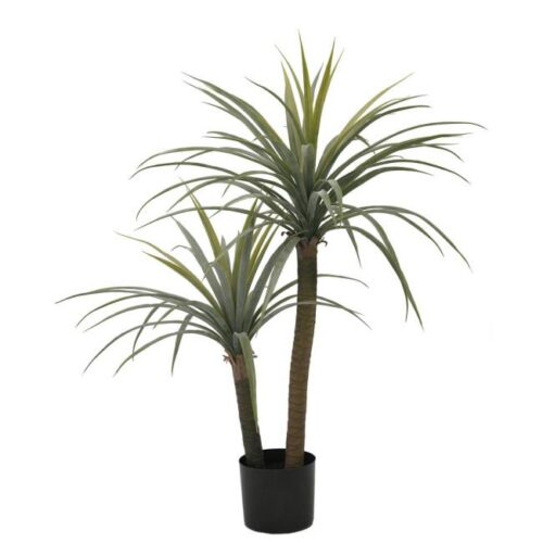 DRACAENA zöld fém művirág DRACAENA zöld fém művirág