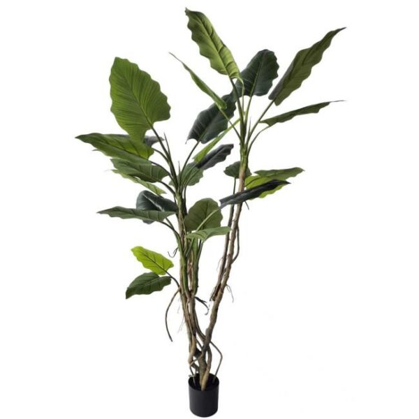 ALOCASIA zöld poliuretán művirág ALOCASIA zöld poliuretán művirág