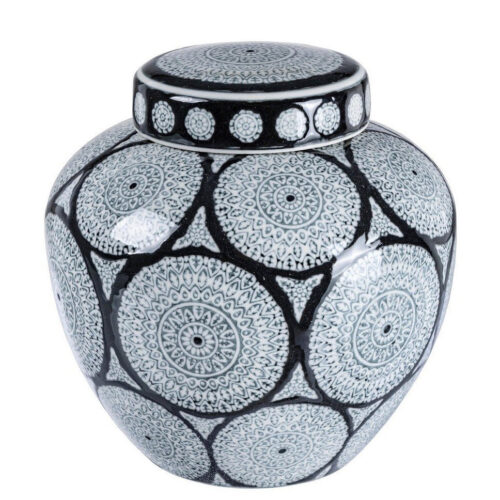 ANTIFONE fekete porcelán váza ANTIFONE fekete porcelán váza
