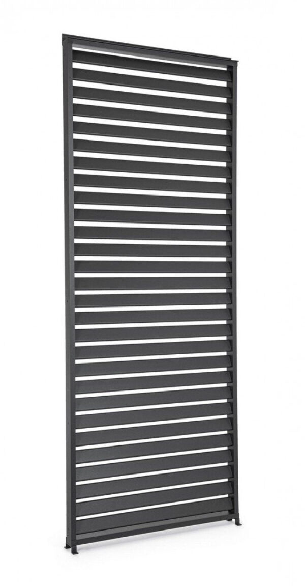OCEAN antracit pergola oldalfal 93cm