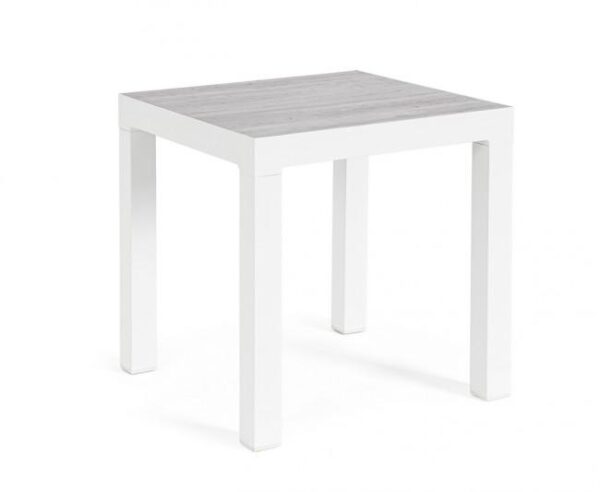 KLEDI szürke kerti lerakóasztal 50cm