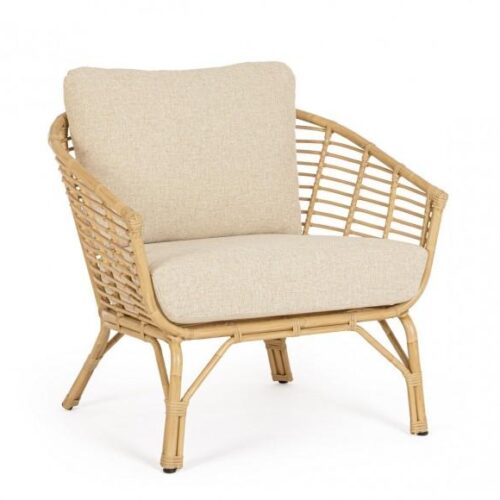 MABEL Bézs Polyester Fotel MABEL Bézs Polyester Fotel
