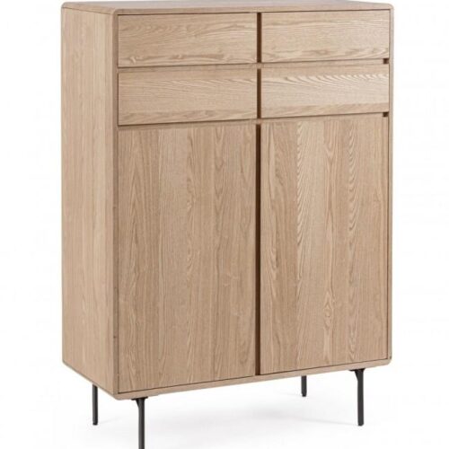 WIDALD NATURAL Barna MDF Szekrény WIDALD NATURAL Barna MDF Szekrény