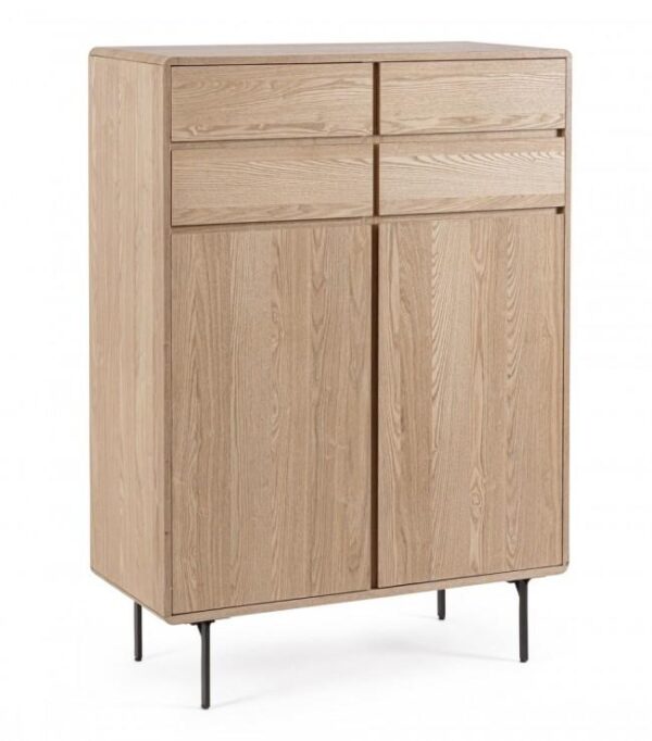 WIDALD NATURAL Barna MDF Szekrény WIDALD NATURAL Barna MDF Szekrény