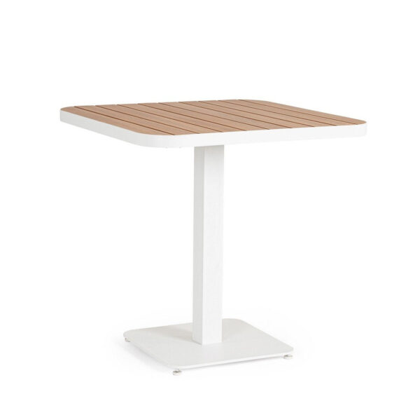 BELMAR fehér kerti étkezőasztal 75cm BELMAR fehér kerti étkezőasztal 75cm