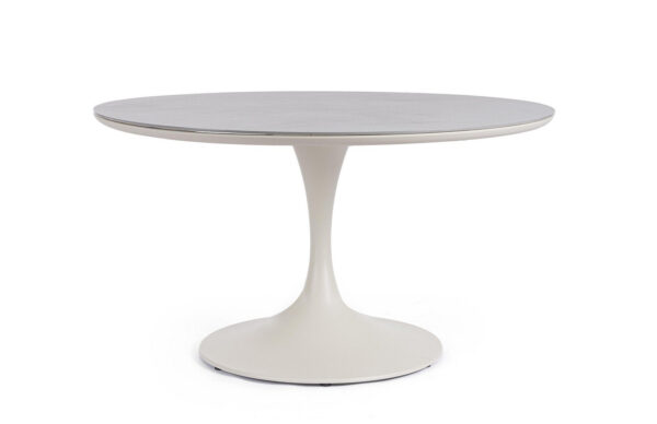 ARNOLD bézs szinterezett kő étkezőasztal 120cm ARNOLD bézs szinterezett kő étkezőasztal 120cm