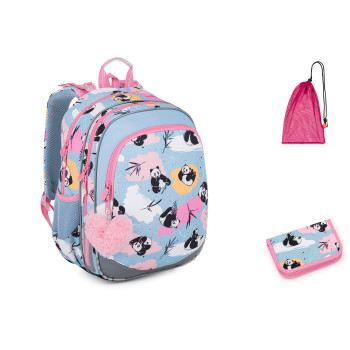 Topgal Iskolatáska szett ELLY 22004 SET MEDIUM