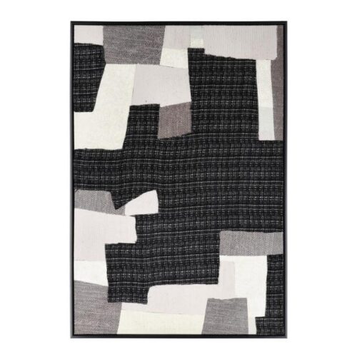 FABRIC szürke vászon festmény FABRIC szürke vászon festmény