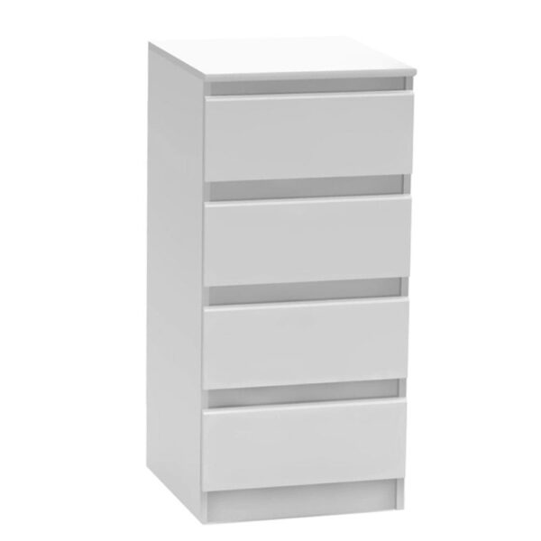 HANY II 4 fiókos fehér mdf komód