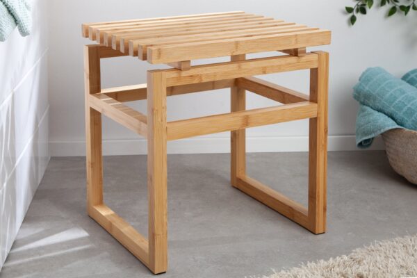 BAMBOO SPA barna bambusz hokedli BAMBOO SPA barna bambusz hokedli