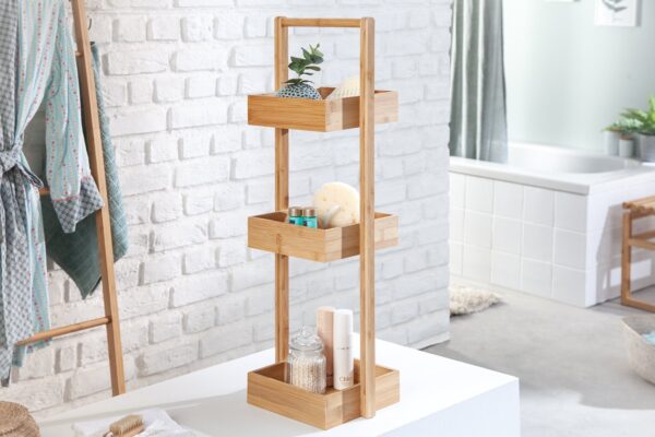 BAMBOO SPA barna bambusz fürdőszoba szekrény BAMBOO SPA barna bambusz fürdőszoba szekrény