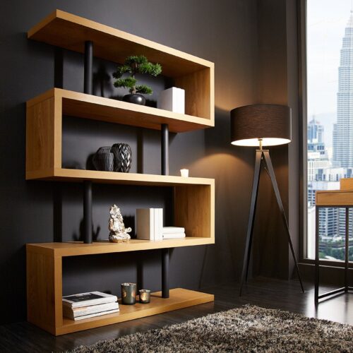SNAKE barna mdf polc SNAKE barna mdf polc