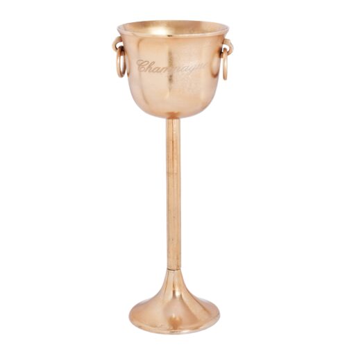 CHAMPAGNE arany fém borhűtő CHAMPAGNE arany fém borhűtő