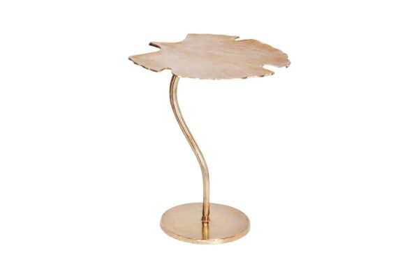GINKGO arany alumínium lerakóasztal 53 cm GINKGO arany alumínium lerakóasztal 53 cm