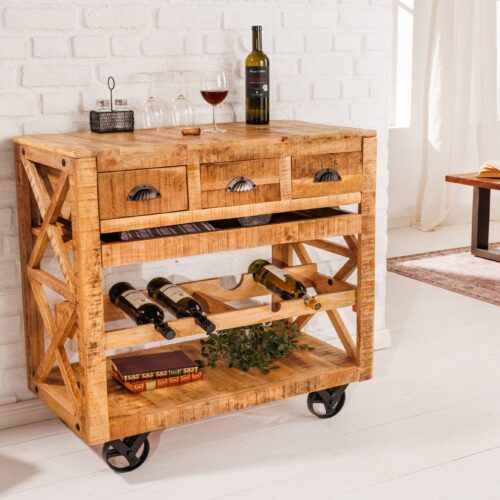 BODEGA III barna mangófa bortartó 90 cm BODEGA III barna mangófa bortartó 90 cm