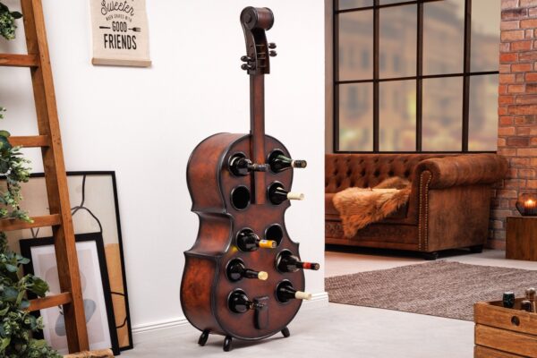 CELLO barna fenyőfa bortartó CELLO barna fenyőfa bortartó