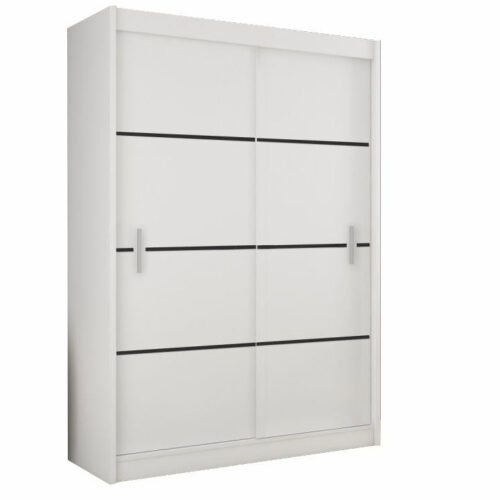 MERINA fehér mdf tolóajtós szekrény 203cm MERINA fehér mdf tolóajtós szekrény 203cm
