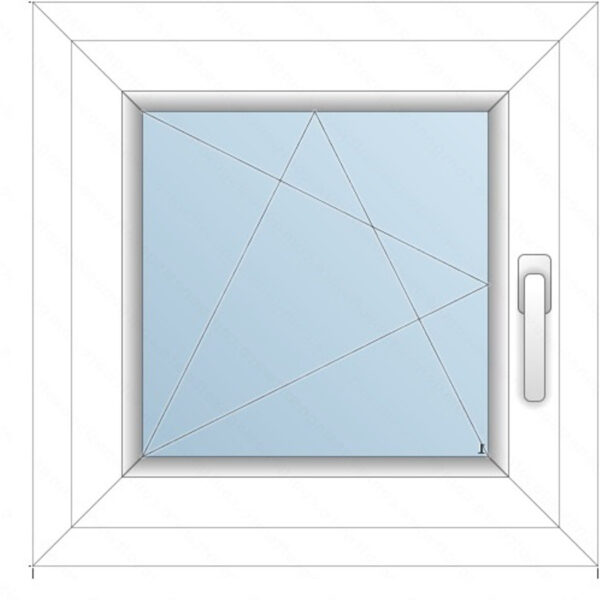 48x48 Műanyag ablak / Nyíló / 2 rétegű üvegezés / 48x48 Műanyag ablak / Nyíló / 2 rétegű üvegezés /